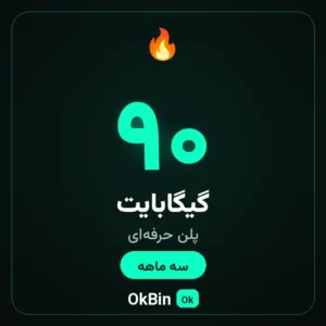 پلن حرفه‌ای ۹۰ گیگ سه ماهه
